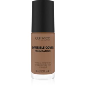 Catrice Invisible Cover Foundation makeup lichid cu efect matifiant culoare 048W 30 ml-Țena