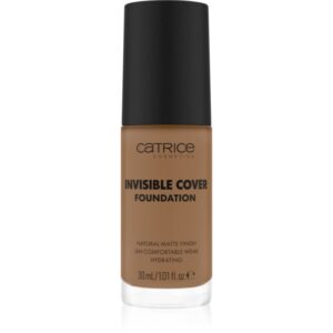 Catrice Invisible Cover Foundation makeup lichid cu efect matifiant culoare 049W 30 ml-Țena