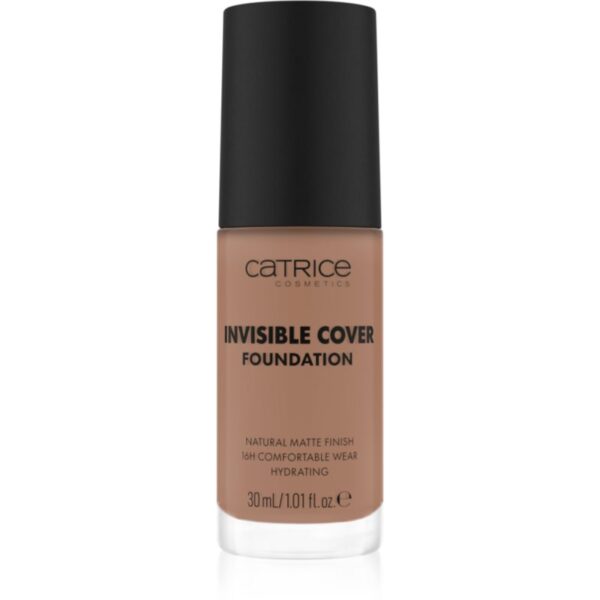 Catrice Invisible Cover Foundation makeup lichid cu efect matifiant culoare 050C 30 ml-ro