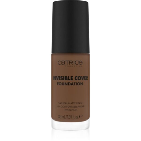 Catrice Invisible Cover Foundation makeup lichid cu efect matifiant culoare 062W 30 ml-ro