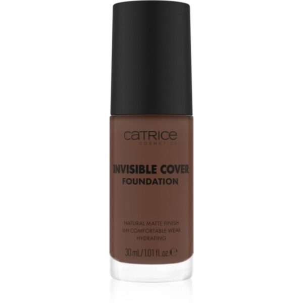 Catrice Invisible Cover Foundation makeup lichid cu efect matifiant culoare 065C 30 ml-ro