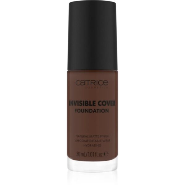 Catrice Invisible Cover Foundation makeup lichid cu efect matifiant culoare 072C 30 ml-ro