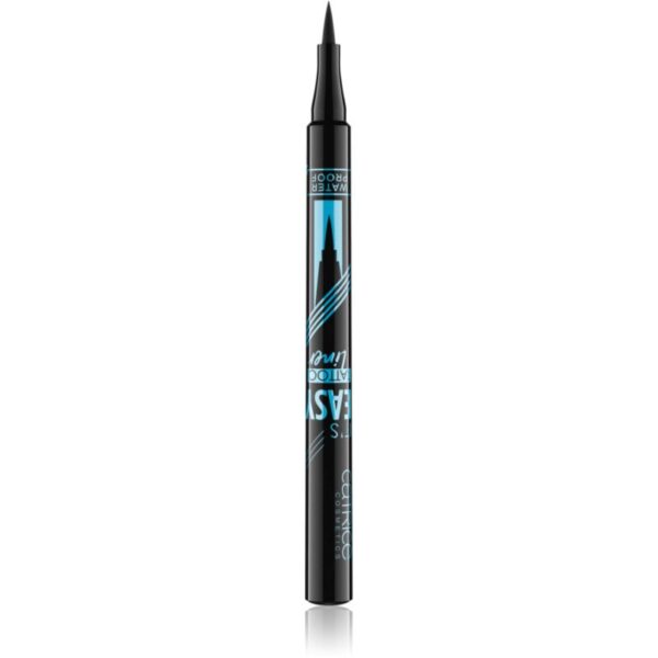 Catrice It's Easy Tattoo Liner eyeliner rezistent la apa culoare 010 BLACK LIFEPROOF 1