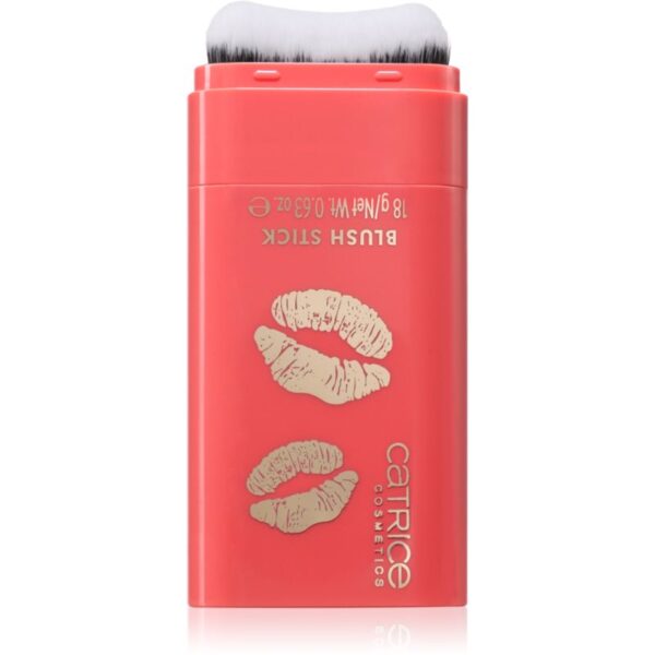 Catrice KISS & GLOW blush cremos stick culoare C01 Cheeky Flirt 18 g-Țena