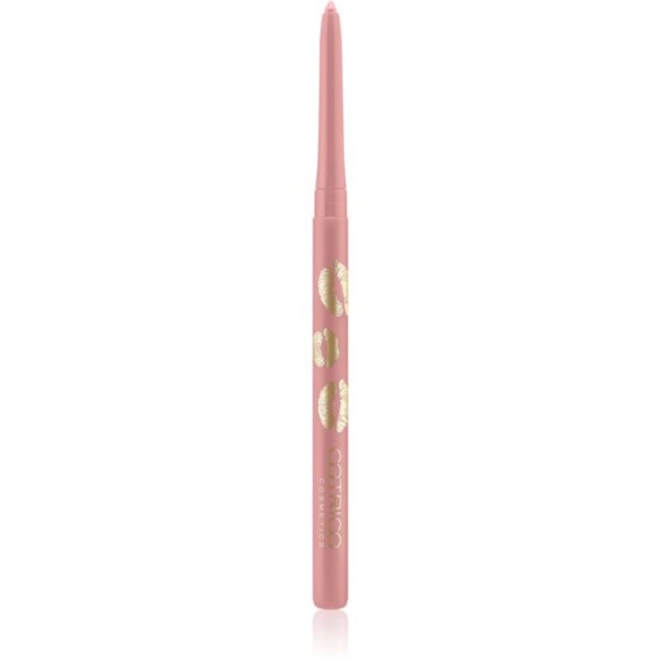 Catrice KISS & GLOW dermatograf cremos pentru buze cu efect de crestere culoare C02 Don't Miss A Kiss 0.35 g-Țena