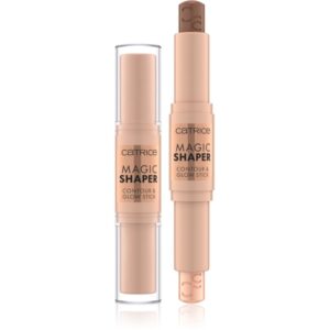 Catrice Magic Shaper autobronzant și iluminator stick culoare 040 - Deep 9 g-Țena