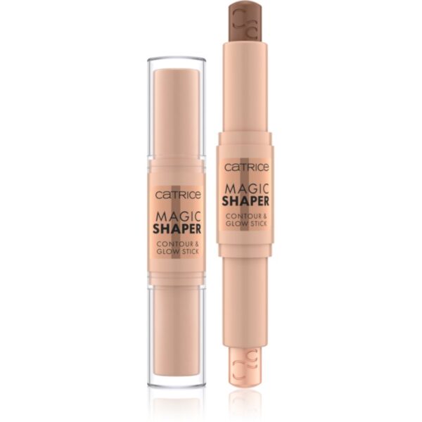 Catrice Magic Shaper autobronzant și iluminator stick culoare 040 - Deep 9 g-Țena