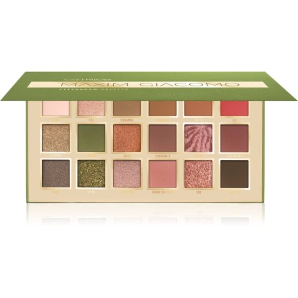 Catrice Maxim Giacomo In Colours paletă cu farduri de ochi 18 g-ro