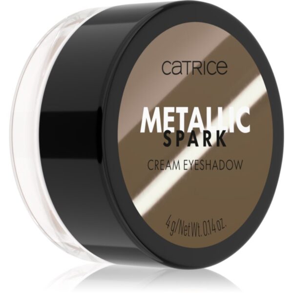 Catrice Metallic Spark fard de pleoape cremos pentru stralucire culoare 020 Diamond Dust 4 g-Țena