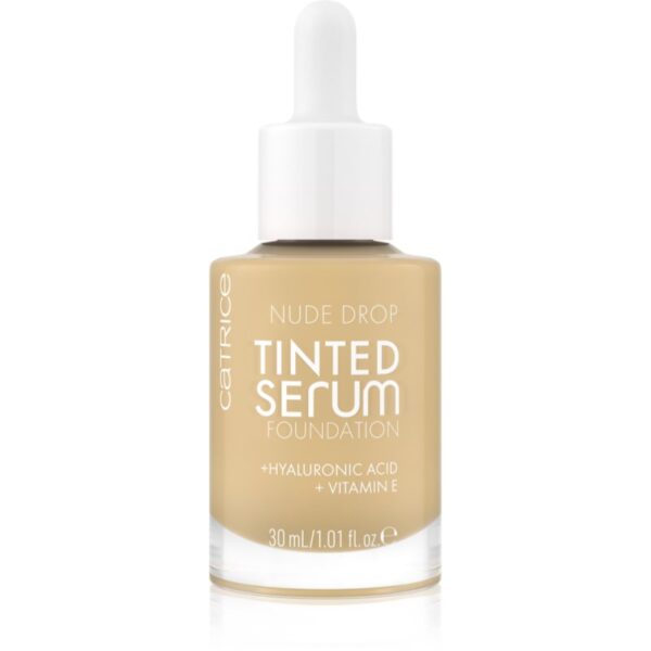 Catrice Nude Drop Tinted Serum Foundation machiaj de îngrijire culoare 020W 30 ml-ro