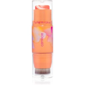 Catrice SEEKING FLOWERS blush cu efect iluminator stick culoare C02 S-peachless 7 g-ro