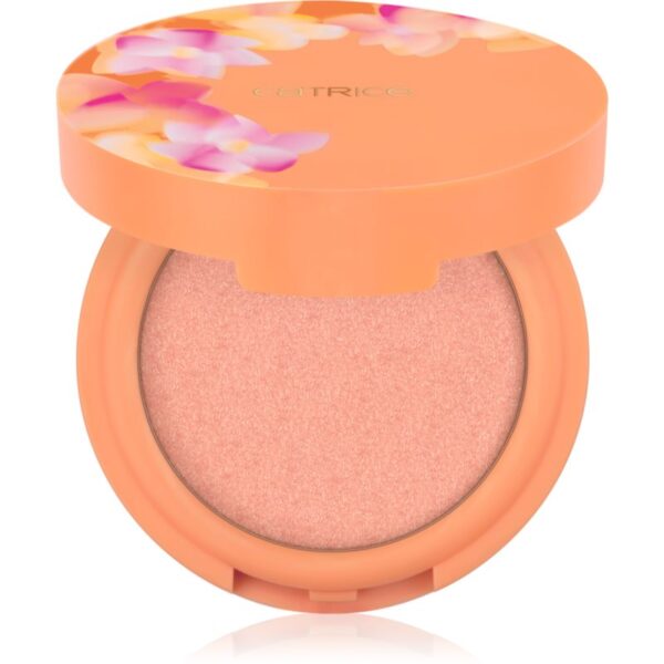 Catrice SEEKING FLOWERS pudra pentru luminozitate culoare C01 Watch Me Bloom 5