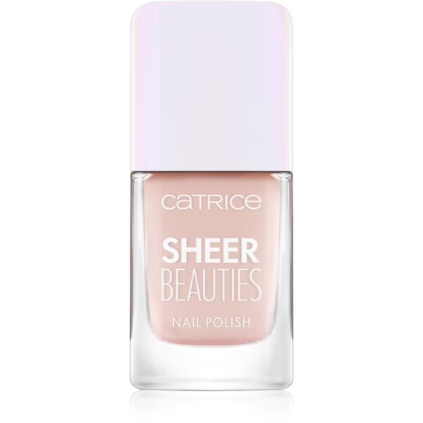 Catrice Sheer Beauties lac de unghii culoare 020 - Roses Are Rosy 10