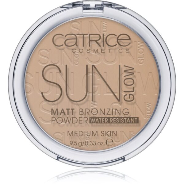 Catrice Sun Glow pudra  bronzanta culoare 030 Medium Bronze  9.5 g-ro