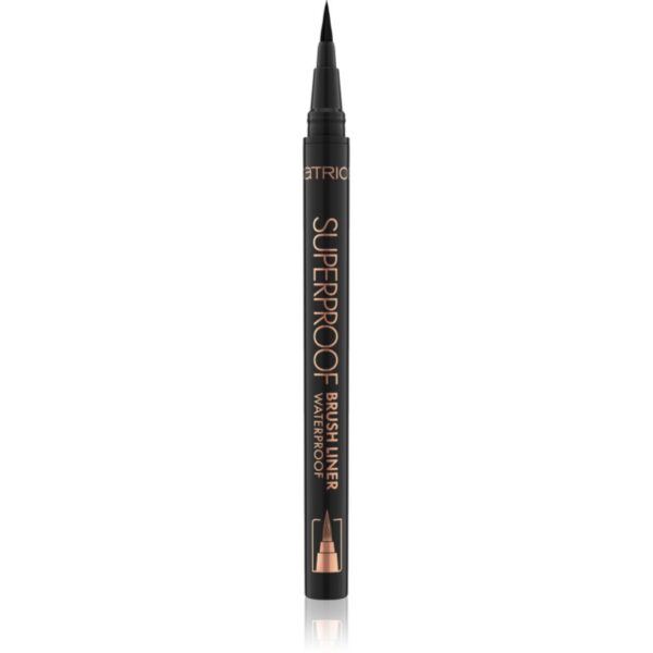 Catrice Superproof dermatograf rezistent la apă culoare 010 Midnight Black 0.45 ml-Țena