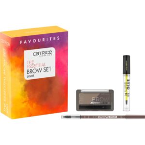 Catrice The Essential Brow set pentru sprancene culoare Light-ro