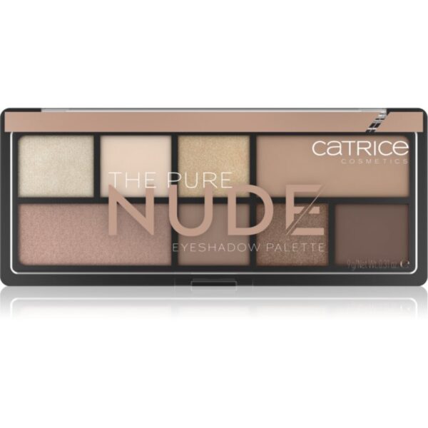 Catrice The Pure Nude paletă cu farduri de ochi 9 g-ro