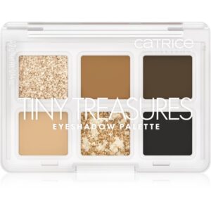 Catrice Tiny Treasures paletă cu farduri de ochi culoare 010 Everyday Essentials 4.2 g-ro