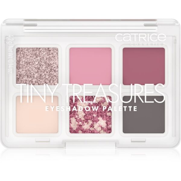 Catrice Tiny Treasures paletă cu farduri de ochi culoare 020 Wild Berry 4.2 g-ro