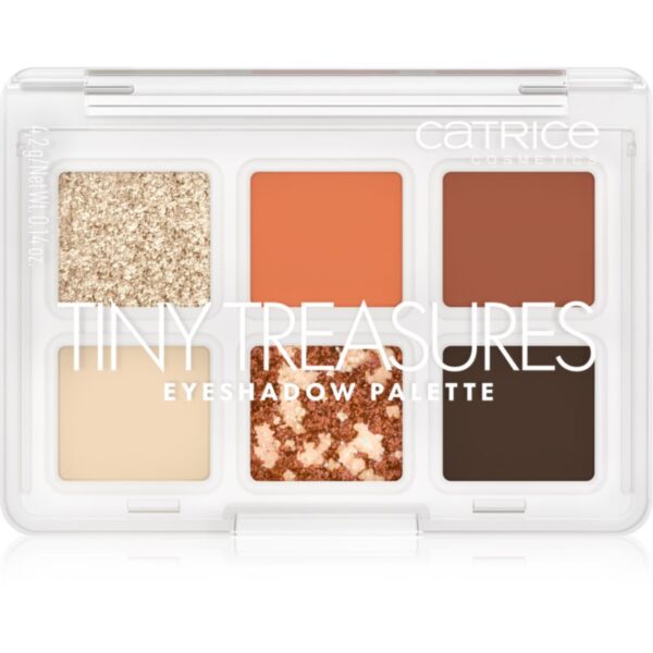 Catrice Tiny Treasures paletă cu farduri de ochi culoare 030 Heat It Up 4.2 g-ro
