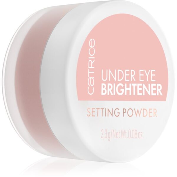 Catrice Under Eye Brightener pudra de fixare cu efect de hidratare culoare 010 Light Rose 2.3 g-Țena