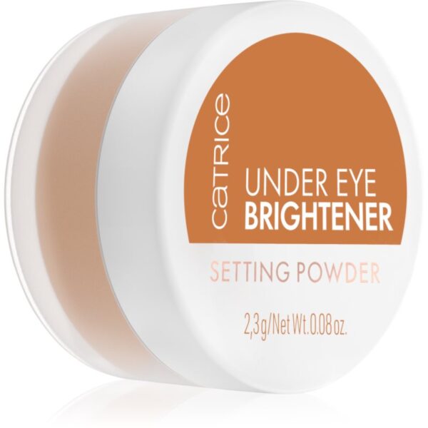 Catrice Under Eye Brightener pudra de fixare cu efect de hidratare culoare 030 Golden Toffee 2.3 g-Țena