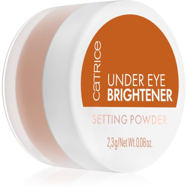 Catrice Under Eye Brightener pudra de fixare cu efect de hidratare culoare 040 Dark Mocha 2.3 g-Țena