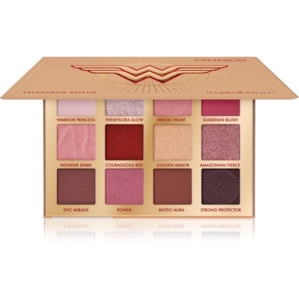 Catrice Wonder Woman paletă cu farduri de ochi culoare 020 Amazonian Warrior 15.5 g-Țena