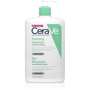 CeraVe Cleansers gel spumant de curatare pentru piele normala si grasa 1000 ml-ro