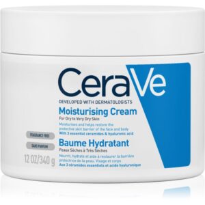 CeraVe Moisturizers Crema hidratanta pentru fata si corp pentru pielea uscata sau foarte uscata 340 g-ro