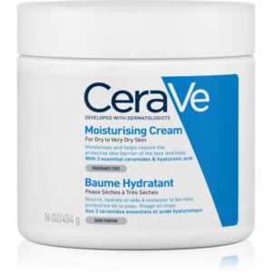 CeraVe Moisturizers Crema hidratanta pentru fata si corp pentru pielea uscata sau foarte uscata 454 g-ro