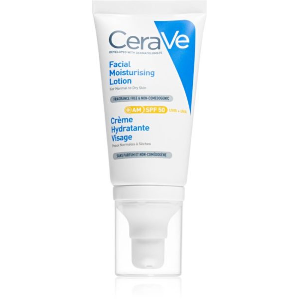CeraVe Moisturizers cremă hidratantă SPF 50 52 ml-Țena