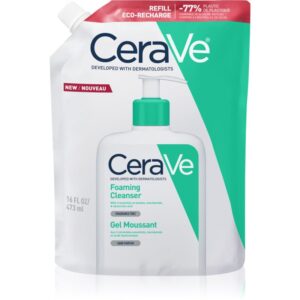 CeraVe Refill Foaming Cleanser gel spumant de curatare pentru piele normala si grasa Refil 473 ml-ro