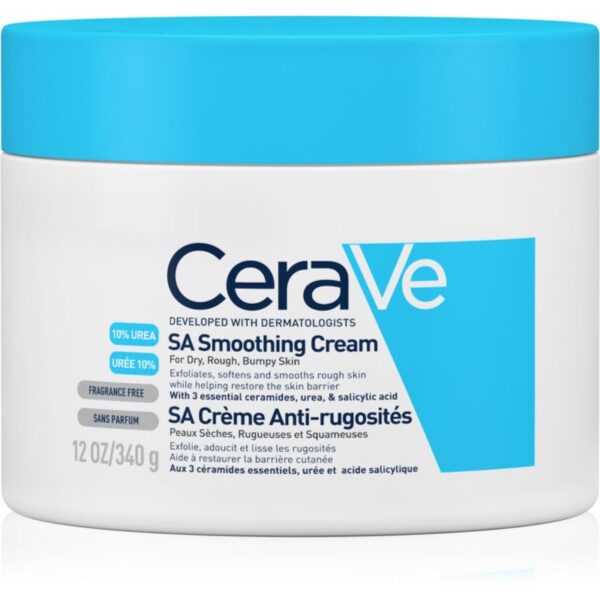CeraVe SA crema hidratanta si calmanta pentru pielea uscata sau foarte uscata 340 g-Țena