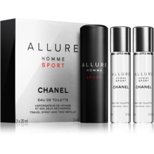 Chanel Allure Homme Sport Eau de Toilette pentru bărbați 3x20 ml-ro
