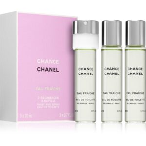 Chanel Chance Eau Fraîche Eau de Toilette pentru femei 3x20 ml-Țena