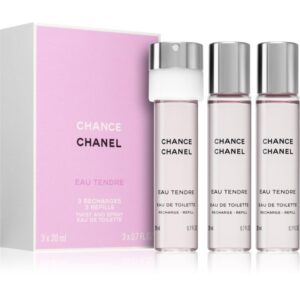 Chanel Chance Eau Tendre Eau de Toilette pentru femei 3x20 ml-ro