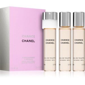 Chanel Chance Eau de Toilette pentru femei 3 x 20 ml-ro