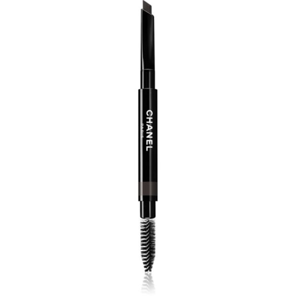 Chanel Stylo Sourcils Waterproof creion pentru sprâncene rezistent la apă cu pensula culoare 812 Ebène 0.27 g-ro