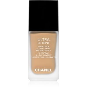 Chanel Ultra Le Teint Flawless Finish Foundation machiaj matifiant de lungă durată pentru uniformizarea nuantei tenului culoare B50 30 ml-Țena