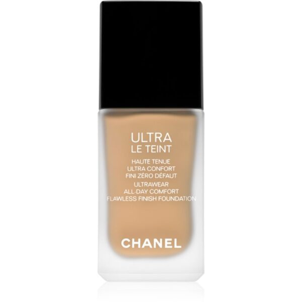 Chanel Ultra Le Teint Flawless Finish Foundation machiaj matifiant de lungă durată pentru uniformizarea nuantei tenului culoare B50 30 ml-Țena