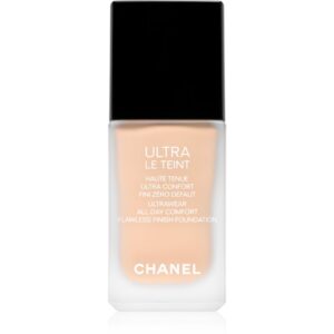 Chanel Ultra Le Teint Flawless Finish Foundation machiaj matifiant de lungă durată pentru uniformizarea nuantei tenului culoare BR12 30 ml-ro