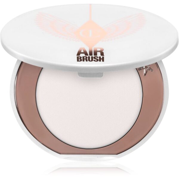 Charlotte Tilbury Airbrush Brightening Flawless Finish pudră compactă iluminatoare pachet pentru calatorie culoare Fair-Medium 3.4 g-ro