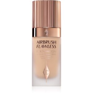 Charlotte Tilbury Airbrush Flawless Foundation fond de ten cu acoperire ridicată cu efect matifiant culoare 4 Neutral 30 ml-ro