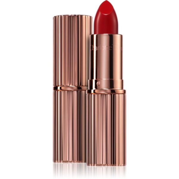 Charlotte Tilbury K.I.S.S.I.N.G ruj cremos cu finisaj satinat culoare So Red 3.5 g-Țena