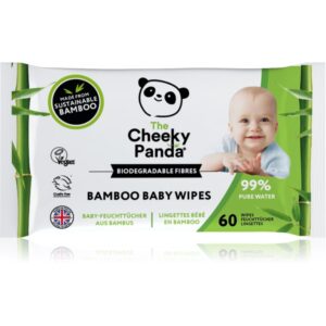 Cheeky Panda Bamboo Baby Wipes șervețele umede pentru copii din bambus 60 buc-ro