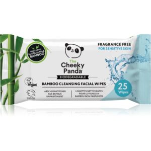 Cheeky Panda Bamboo Cleansing Facial Wipes Servetele umede pentru piele sensibilă 25 buc-ro