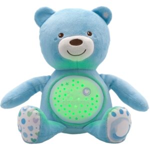 Chicco Baby Bear First Dreams proiector cu melodie Blue 0 m+ 1 buc-ro