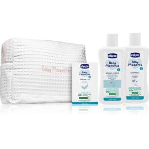 Chicco Baby Moments Blue set cadou pentru nou-nascuti si copii 1 buc-Țena