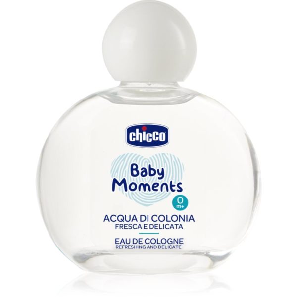 Chicco Baby Moments Refreshing and Delicate eau de cologne pentru nou-nascuti si copii 100 ml-ro